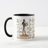 Prachtvolles Pharaonic altes Ägypten Tasse (Links)