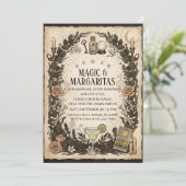 Practical Magic Inspirierter Mädchenabend Einladung (Stehend Vorderseite)