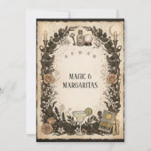Practical Magic Inspirierter Mädchenabend Einladung (Rückseite)
