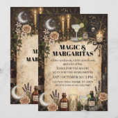 Practical Magic Inspirierter Mädchenabend Einladung (Vorne/Hinten)