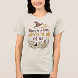 Practical Magic Little Witch Women's Tri-Blend Tee