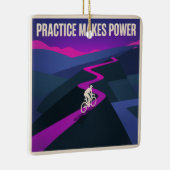 Practice Makes Power Keramikornament (Rechts)