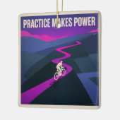 Practice Makes Power Keramikornament (Links)