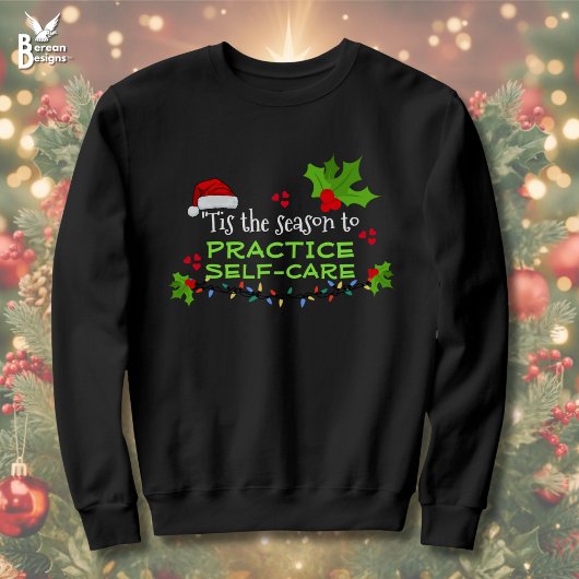 PRACTICE SELBSTVERSORGUNG Weihnachts-Sweatshirt Sweatshirt