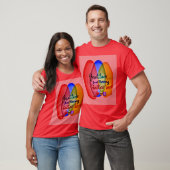 PracticeLove Dankbarkeit Gruß T-Shirt von D.Flynn (Unisex)