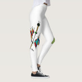 PracticeLove Frauen Leggings Design von David Flyn (Rechts)