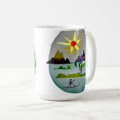 PracticeLove Latte Tasse Design von David Flynn (VorderseiteRechts)