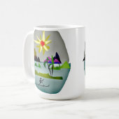 PracticeLove Latte Tasse Design von David Flynn (Vorderseite Links)