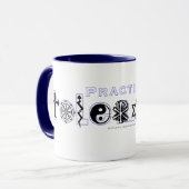 "PracticeTolerance" Tasse (Vorderseite Links)