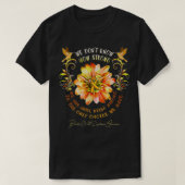 PRADER-WILLI SYNDROM-Blume T-Shirt (Design vorne)