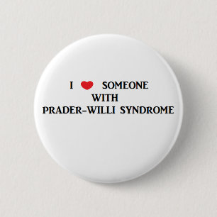 Prader-Willi Syndrom Button