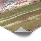 Pradera de San Isidro und Palacio Real Poster (Ecke)