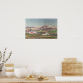 Pradera de San Isidro und Palacio Real Poster (Küche)