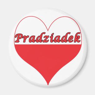 Pradziadek Polnisches Herz Magnet