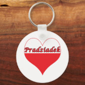 Pradziadek Polnisches Herz Schlüsselanhänger (Vorderseite)