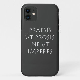 Praesis ut prosis ne ut imperntuis Case-Mate iPhone hülle
