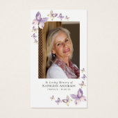 Praetkarte | Rosa Schmetterlingskreuz (Vorderseite)