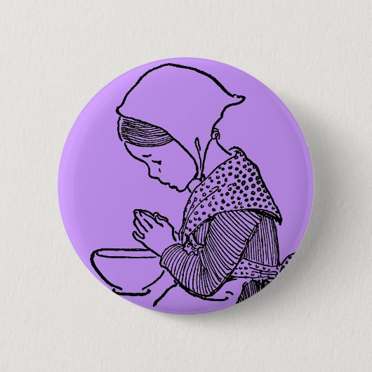 Praetknopf Button (Vorderseite)