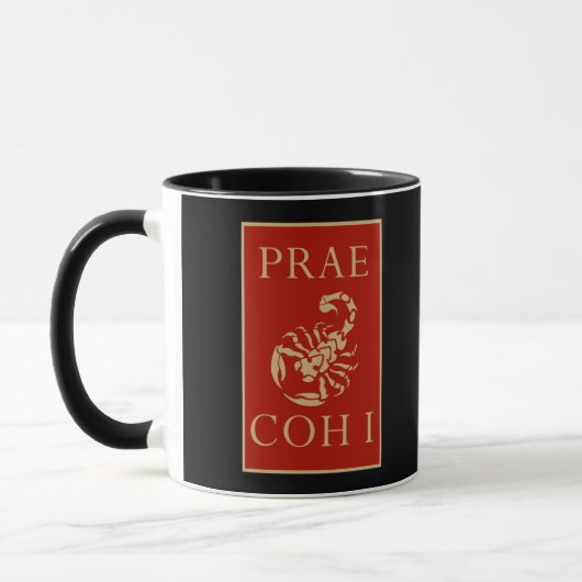 Praetorian Schutz-Standard - römische Tasse (Links)
