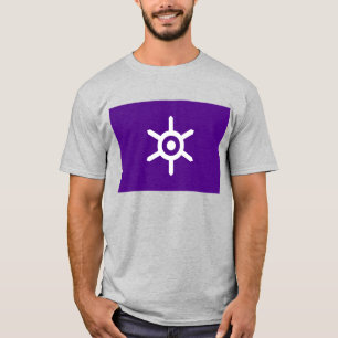 Präfektur-Großstadtbewohner-Flagge Japans Tokyo T-Shirt