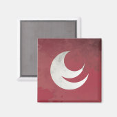 Präfektur Hiroshima Magnet (Vorderseite/Rückseite)