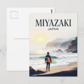 Präfektur Miyazaki Japan Postkarte (Vorne/Hinten)