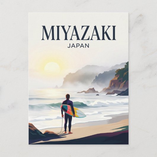 Präfektur Miyazaki Japan Postkarte (Vorderseite)