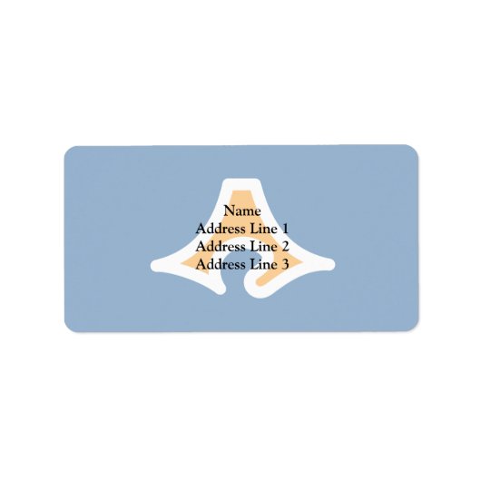 Präfektur Shizuoka, Japan Adressaufkleber (Vorne)