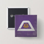 Präfektur Yamanashi Button (Vorne & Hinten)