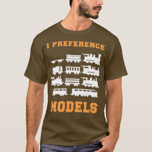 Präferenzmodelle für den Eisenbahnverkehr Lover I T-Shirt