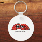 präfrontaler Cortex Schlüsselanhänger (Vorderseite)