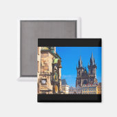 Prag 001A Magnet (Vorderseite/Rückseite)