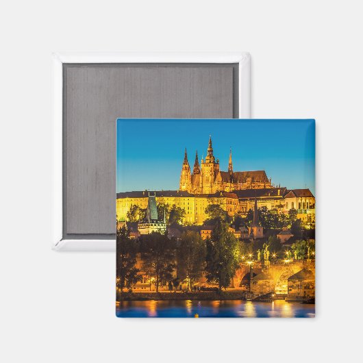 Prag 002A Magnet (Vorderseite/Rückseite)