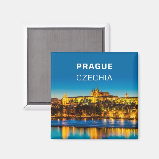 Prag 002B Magnet (Vorderseite/Rückseite)