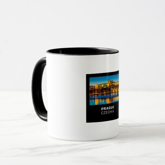 Prag 002D - Die Goldene Stadt Tasse (Vorderseite Links)