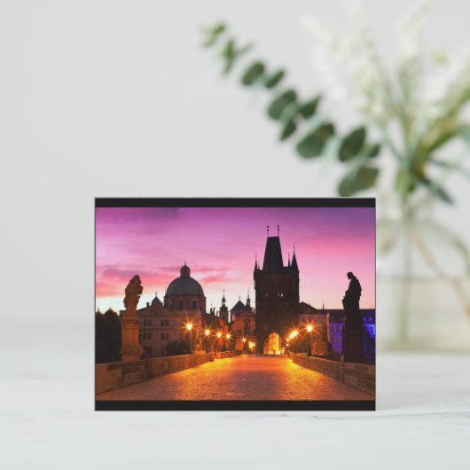 Prag 003A Postkarte (Stehend Vorderseite)