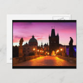 Prag 003A Postkarte (Vorne/Hinten)