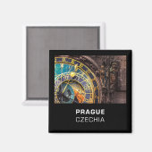 Prag 003D - Astronomical Clock Magnet (Vorderseite/Rückseite)