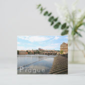 Prag 004, Tschechische Foto Postkarte (Stehend Vorderseite)