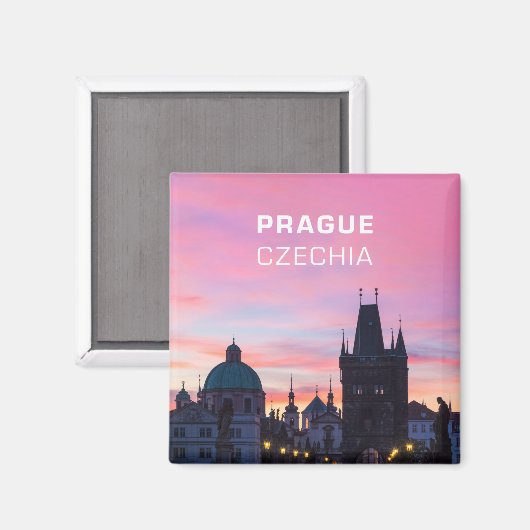 Prag 012B Magnet (Vorderseite/Rückseite)