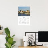 Prag 2012 - Ein-Seiten-Kalender Poster (Heimbüro)