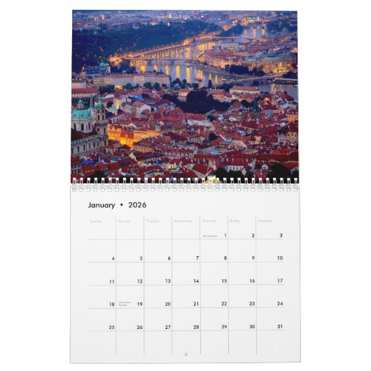 Prag 2018 kalender (Jan 2026)
