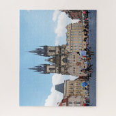 Prag. Alter Rathausplatz und Tyn Kirche Puzzle (Vertikal)