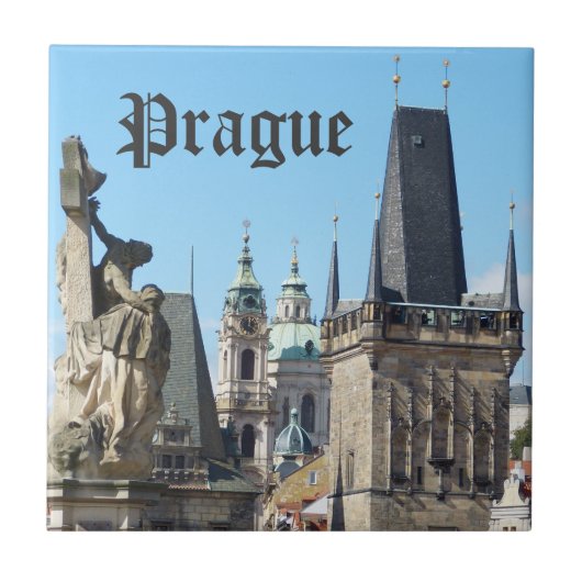 Prag, Altstädter Ring, Dächer Fliese (Vorderseite)