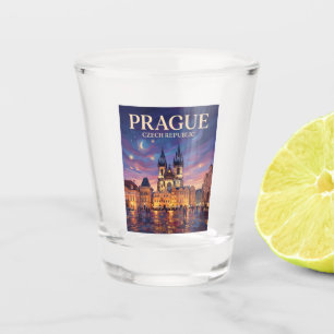 Prag Altstädter Ring Tschechien Schnapsglas