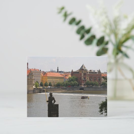 Prag am Moldau Postkarte (Stehend Vorderseite)