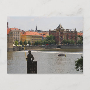 Prag am Moldau Postkarte