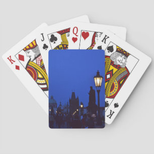 Prag an Nachtspielkarten Spielkarten
