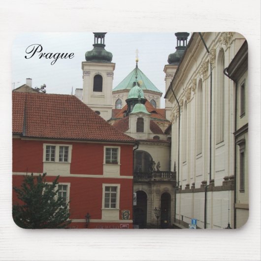Prag-Architektur Mousepad (Vorne)