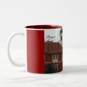 Prag-Architektur Zweifarbige Tasse (Links)